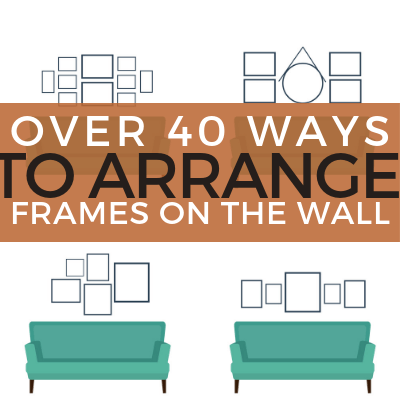 cool-ways-to-arrange-pictures-on-a-wall-63 Готини начини за подреждане на снимки на стена