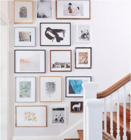 cool-ways-to-arrange-pictures-on-a-wall-63_12 Готини начини за подреждане на снимки на стена