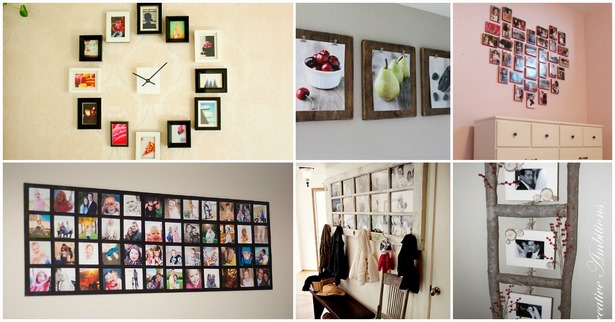 creative-ways-to-display-photos-on-a-wall-without-frames-49_3 Творчески начини за показване на снимки на стена без рамки