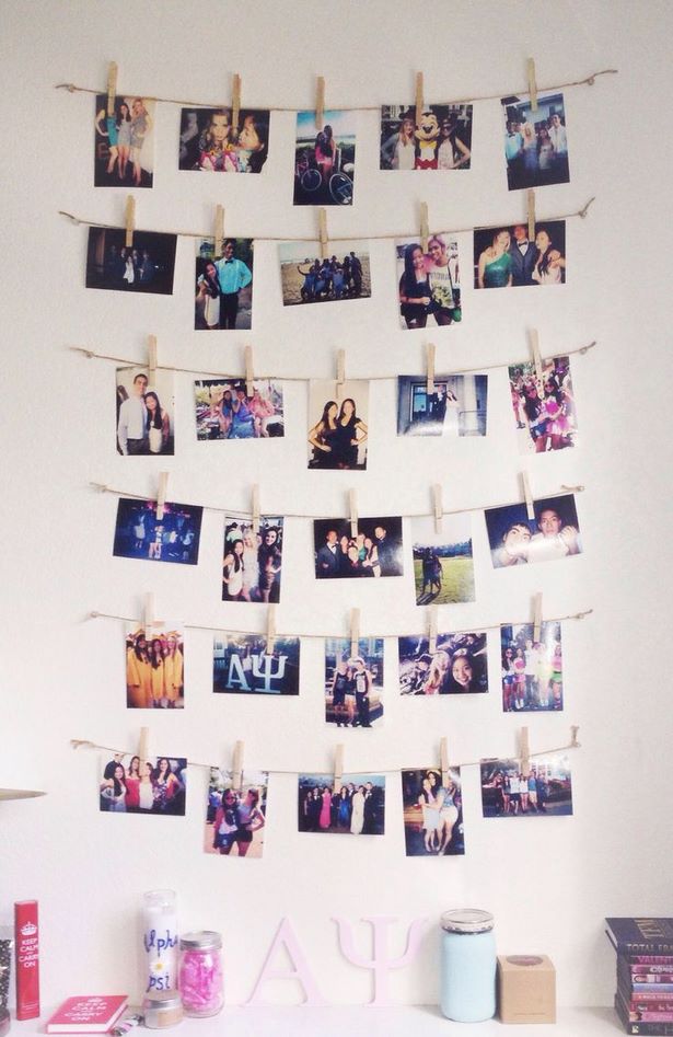 cute-ways-to-hang-pictures-in-your-room-88_6 Сладки начини да закачите снимки в стаята си