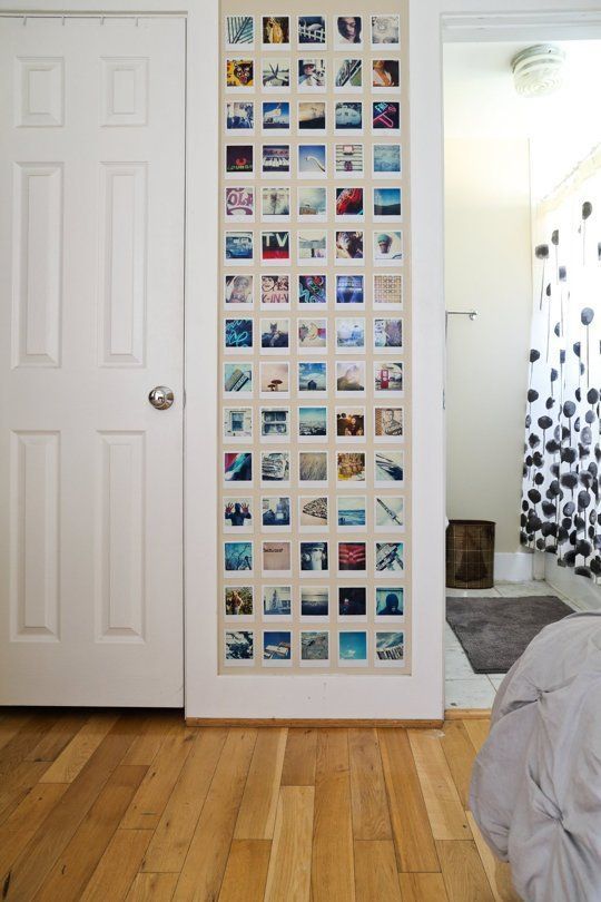 cute-ways-to-hang-pictures-on-wall-71_13 Сладки начини да се мотае снимки на стената