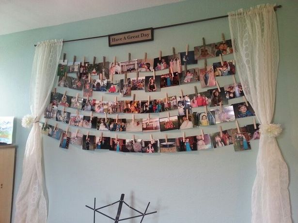 cute-ways-to-hang-pictures-on-wall-71_14 Сладки начини да се мотае снимки на стената