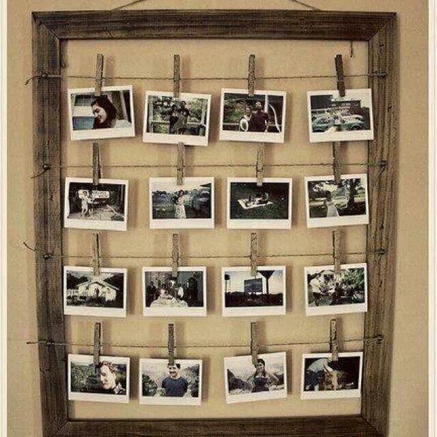cute-ways-to-hang-pictures-on-wall-71_6 Сладки начини да се мотае снимки на стената