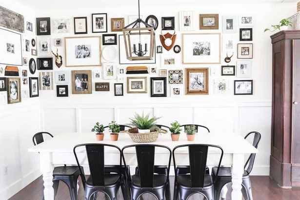 dining-room-gallery-wall-ideas-83 Трапезария галерия идеи за стена
