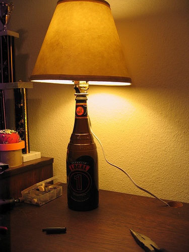 diy-bottle-lamp-23_2 Направи Си Сам бутилка лампа