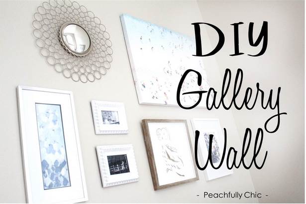 diy-gallery-wall-ideas-34_12 Направи Си Сам галерия идеи за стена