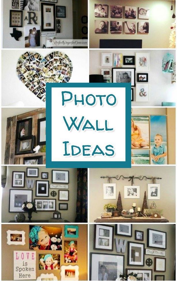 diy-gallery-wall-ideas-34_6 Направи Си Сам галерия идеи за стена