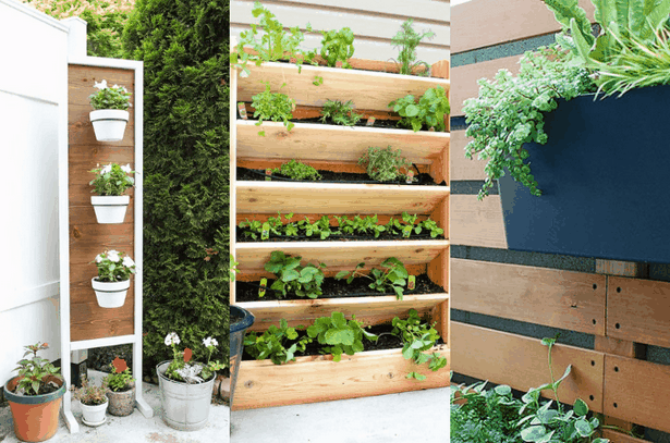 Направи Си Сам градини за малки пространства