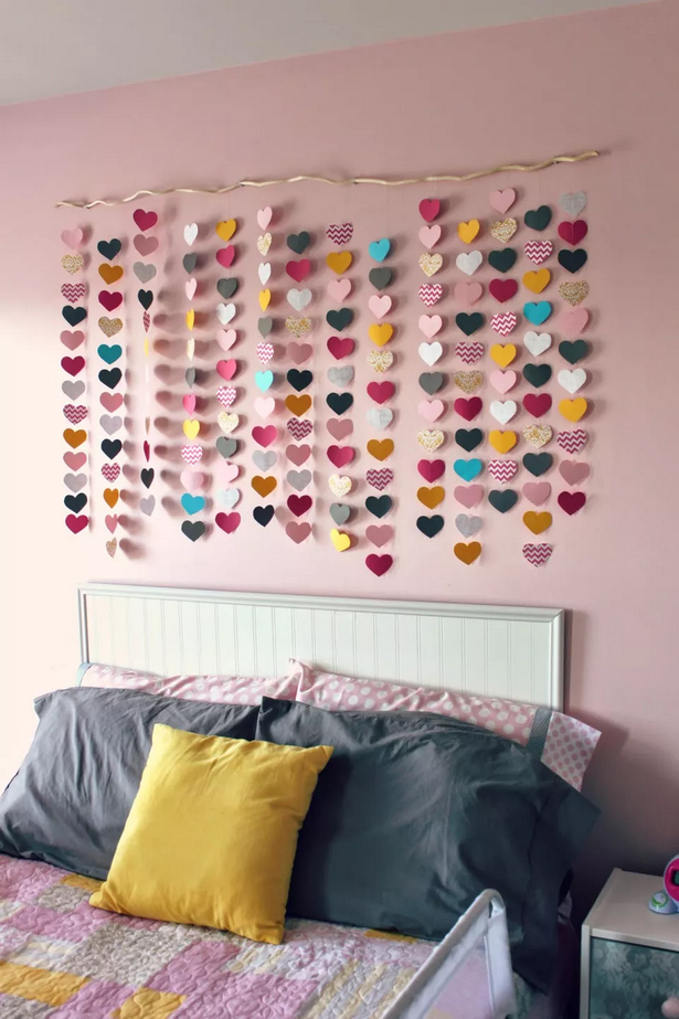 Направи си сам идеи за декорация на стена за спалня