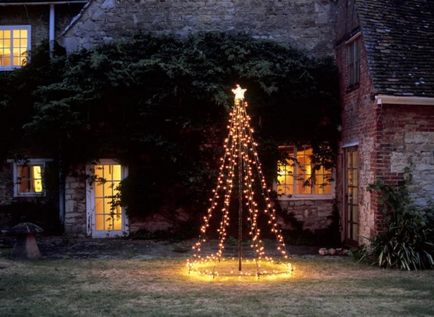 easy-outdoor-christmas-light-decorating-ideas-21_18 Лесно открито Коледа светлина декориране идеи
