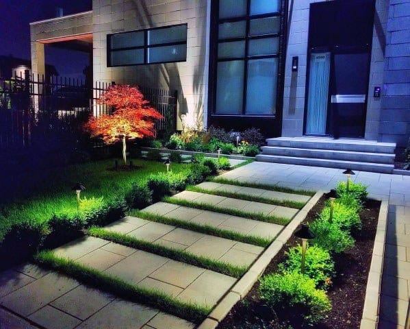 front-yard-landscape-lighting-ideas-13_11 Фронт двор пейзаж осветление идеи