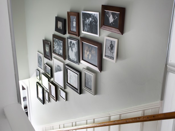 ideas-for-arranging-picture-frames-on-wall-99 Идеи за подреждане на рамки за картини на стена