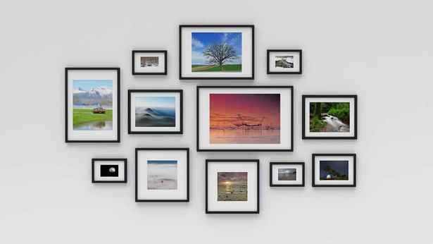 images-of-picture-frames-on-a-wall-62 Снимки на рамки за картини на стена
