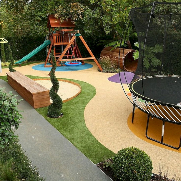 kids-backyard-play-area-20 Детска площадка за игра в задния двор