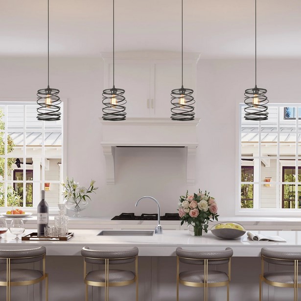 kitchen-pendant-lighting-ideas-44 Кухня висулка осветление идеи