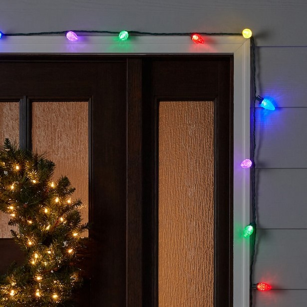 outdoor-christmas-lights-ideas-for-trees-86 Външни коледни светлини идеи за дървета