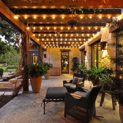 outdoor-patio-string-lights-39 Открит вътрешен двор низ светлини