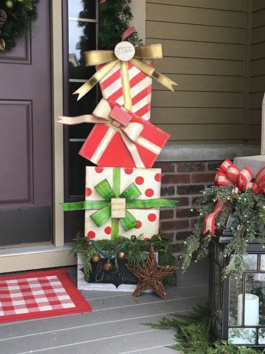 outdoor-xmas-decorations-ideas-60_14 Открит Коледа декорации идеи