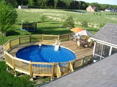 backyard-above-ground-pool-landscaping-ideas-68 Двор над земята басейн озеленяване идеи