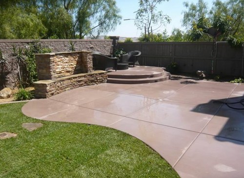 backyard-cement-patio-ideas-46_17 Двор цимент вътрешен двор идеи