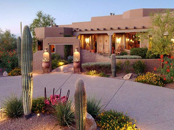 backyard-desert-landscaping-ideas-30 Идеи за озеленяване на задния двор на пустинята