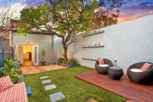 backyard-designs-for-small-spaces-33 Дизайн на задния двор за малки пространства