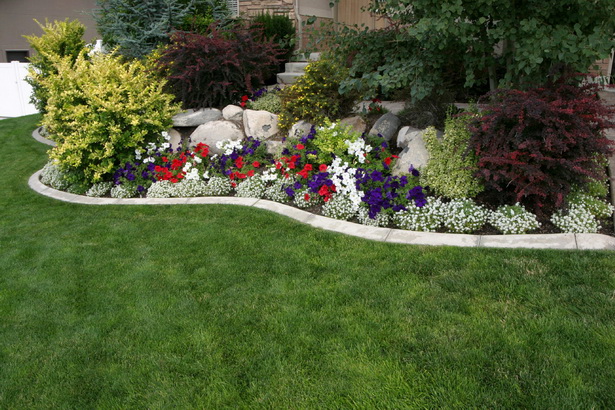 backyard-flower-bed-designs-89_15 Дизайн на цветни лехи в задния двор
