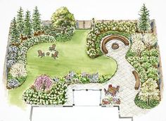backyard-landscaping-designs-free-82_2 Двор озеленяване дизайни безплатно