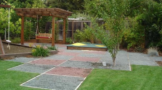 Идеи за озеленяване на задния двор детски