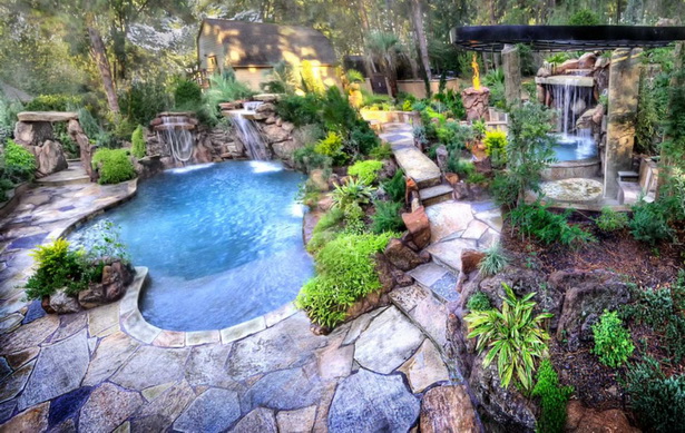 backyard-landscaping-ideas-with-rocks-45_18 Идеи за озеленяване на задния двор с камъни