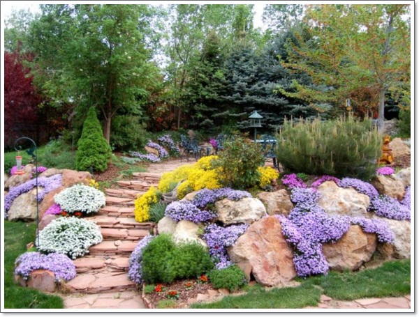 backyard-landscaping-ideas-with-rocks-45_8 Идеи за озеленяване на задния двор с камъни