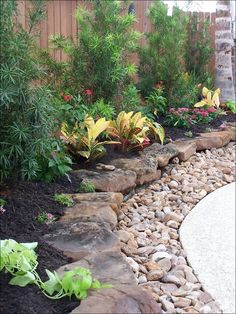 backyard-landscaping-ideas-with-stones-86_10 Идеи за озеленяване на задния двор с камъни