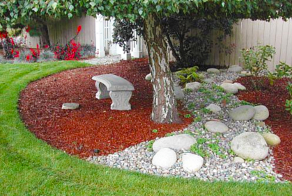 backyard-landscaping-with-rocks-65_7 Дворно озеленяване с камъни