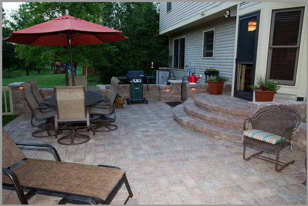 backyard-patio-designs-with-pavers-50_4 Дизайн на задния двор с павета