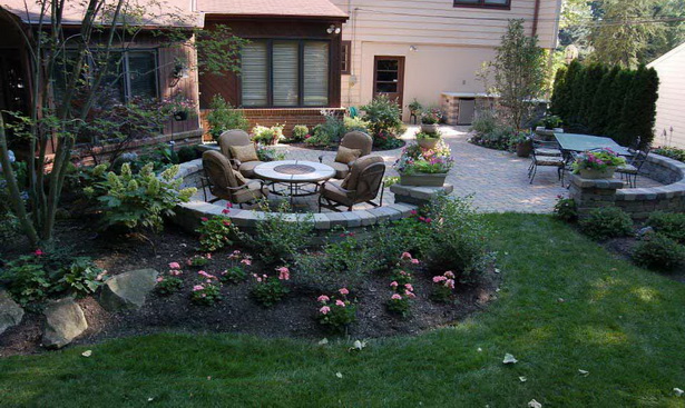 backyard-patio-landscaping-85 Двор двор озеленяване