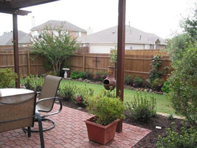backyard-patio-landscaping-85_19 Двор двор озеленяване