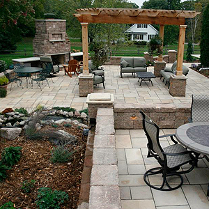 backyard-patio-landscaping-85_2 Двор двор озеленяване