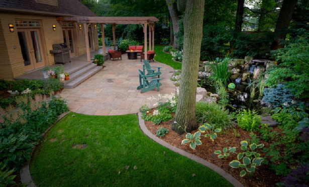 backyard-patio-landscaping-85_9 Двор двор озеленяване