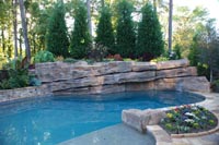 backyard-pool-landscaping-73_11 Двор басейн озеленяване