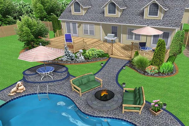 backyard-with-pool-landscaping-ideas-54_3 Двор с идеи за озеленяване на басейн