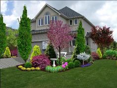 beautiful-front-garden-designs-25_7 Красив дизайн на предната градина