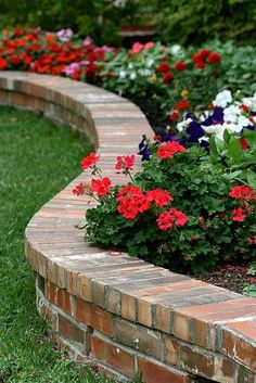brick-borders-for-flower-beds-52_2 Тухлени граници за цветни лехи