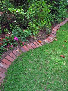 brick-borders-for-flower-beds-52_4 Тухлени граници за цветни лехи