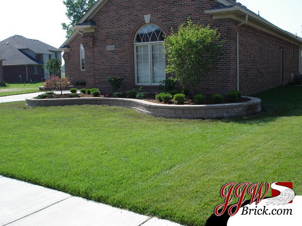 brick-front-yard-landscaping-37_3 Тухла преден двор озеленяване