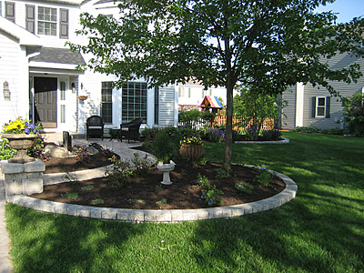 brick-front-yard-landscaping-37_6 Тухла преден двор озеленяване