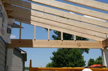 building-a-porch-roof-00 Изграждане на покрив на веранда