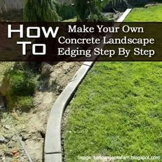 cement-lawn-edging-35_9 Цимент тревата кант