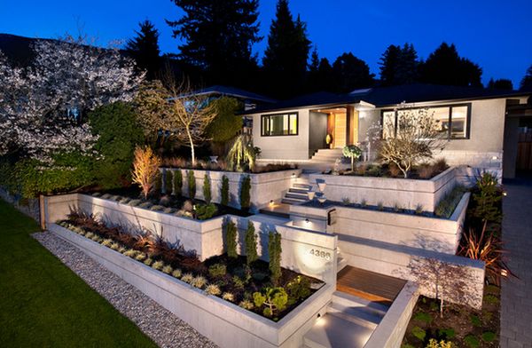 contemporary-landscaping-ideas-for-front-yard-55 Съвременни идеи за озеленяване на предния двор