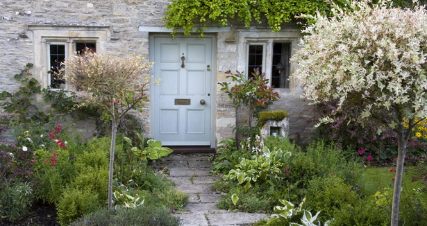 cottage-front-garden-ideas-19_15 Вила фронт градина идеи