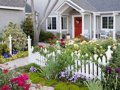 cottage-front-yard-landscaping-ideas-46_4 Вила преден двор идеи за озеленяване